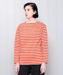 SAINT JAMES | ＜SAINT JAMES＞OUESSANT BORDER PULLOVER 19SS/カットソー(Tシャツ/カットソー)