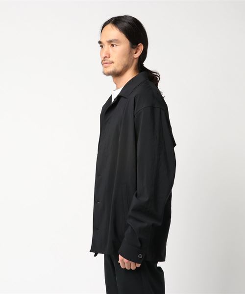 MAISON SPECIAL（メゾンスペシャル）の「トランスフォームバッグコーチジャケット 【MAISON SPECIAL/メゾンスペシャル】（ブルゾン・メンズ・ブラック/カーキ/ブルー・44/46/48）」の4枚目の写真