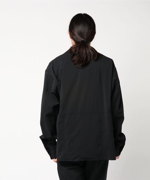 MAISON SPECIAL（メゾンスペシャル）の「トランスフォームバッグコーチジャケット 【MAISON SPECIAL/メゾンスペシャル】（ブルゾン・メンズ・ブラック/カーキ/ブルー・44/46/48）」の5枚目の写真