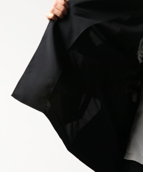 MAISON SPECIAL（メゾンスペシャル）の「トランスフォームバッグコーチジャケット 【MAISON SPECIAL/メゾンスペシャル】（ブルゾン・メンズ・ブラック/カーキ/ブルー・44/46/48）」の6枚目の写真