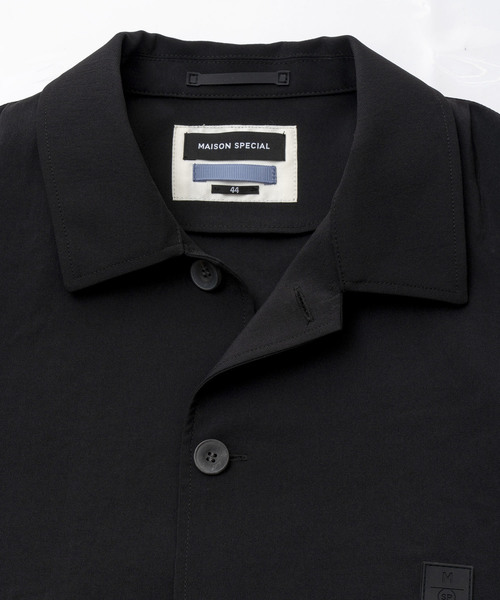 MAISON SPECIAL（メゾンスペシャル）の「トランスフォームバッグコーチジャケット 【MAISON SPECIAL/メゾンスペシャル】（ブルゾン・メンズ・ブラック/カーキ/ブルー・44/46/48）」の11枚目の写真