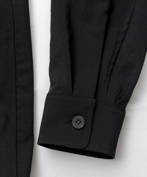 MAISON SPECIAL（メゾンスペシャル）の「トランスフォームバッグコーチジャケット 【MAISON SPECIAL/メゾンスペシャル】（ブルゾン・メンズ・ブラック/カーキ/ブルー・44/46/48）」の9枚目の写真