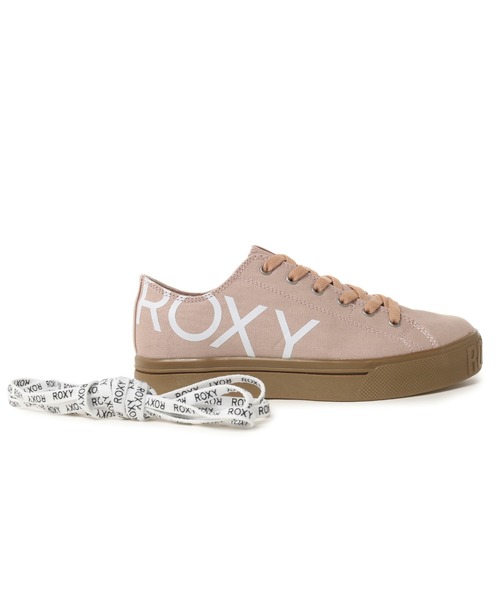 ROXY（ロキシー）の「MY ROXY/ロキシー サイドロゴ スニーカー ローカット（スニーカー・レディース・ホワイト/ブラック/ピンク・24cm/25cm/23cm）」の3枚目の写真