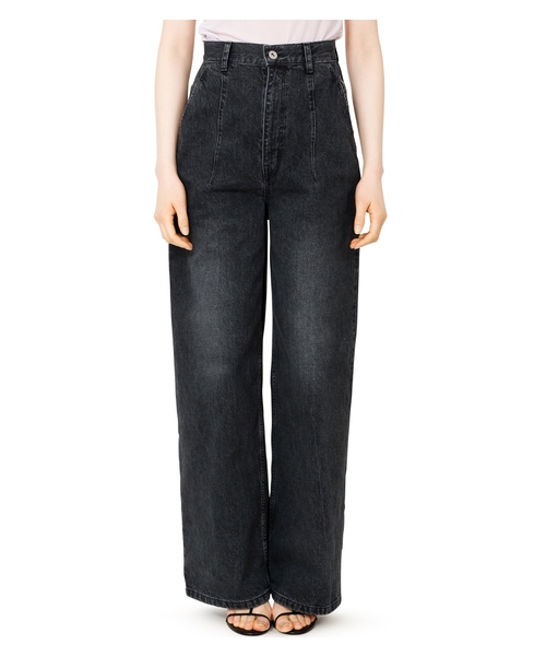 セール】Wide Leg Denim Pants（デニムパンツ）｜LE CIEL BLEU