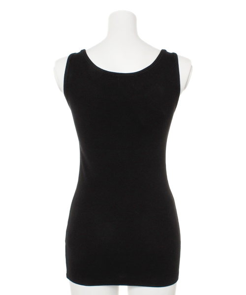 PLST（プラステ）の「リブタンクトップ（タンクトップ・レディース・ホワイト/ホワイト×ネイビー/ブラック/グレー/ヘザーグレー/グレー系その他/インディゴブルー/ネイビー・2）」の10枚目の写真