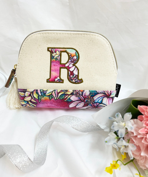 Colleen Wilcox イニシャルポーチ 1119s319 015 ポーチ Colleen Wilcox コリーンウィルコックス のファッション通販 Zozotown