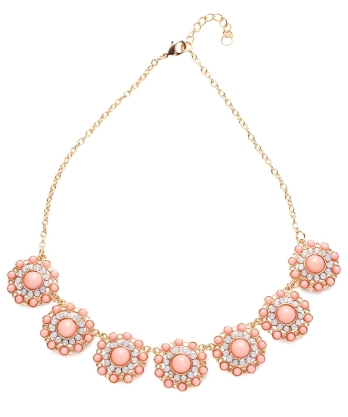 Another Edition(アナザーエディション)の「ECODECO FLW BJ NL(ネックレス・レディース・ホワイト/ライトピンク・フリー)」の2枚目の写真