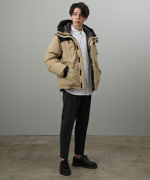 FIRST DOWN（ファーストダウン）の「【FIRST DOWN/ファーストダウン】 ダウンパーカージャケット（ダウンジャケット/コート・メンズ・ブラック/ベージュ/イエロー・M/L）」の14枚目の写真