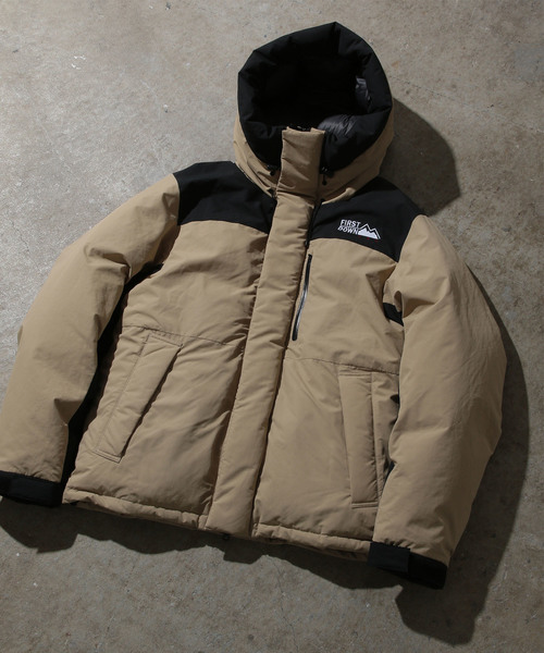 FIRST DOWN（ファーストダウン）の「【FIRST DOWN/ファーストダウン】 ダウンパーカージャケット（ダウンジャケット/コート・メンズ・ブラック/ベージュ/イエロー・M/L）」の17枚目の写真