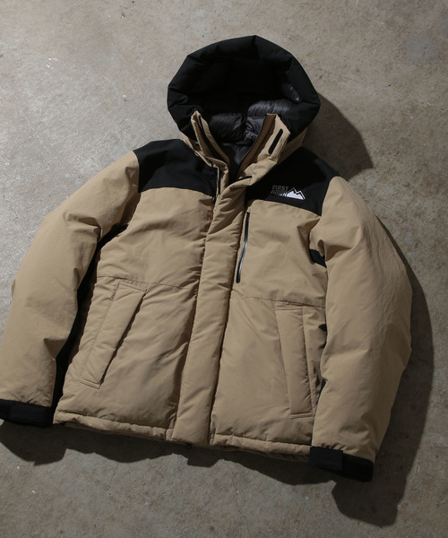 FIRST DOWN（ファーストダウン）の「【FIRST DOWN/ファーストダウン】 ダウンパーカージャケット（ダウンジャケット/コート・メンズ・ブラック/ベージュ/イエロー・M/L）」の18枚目の写真