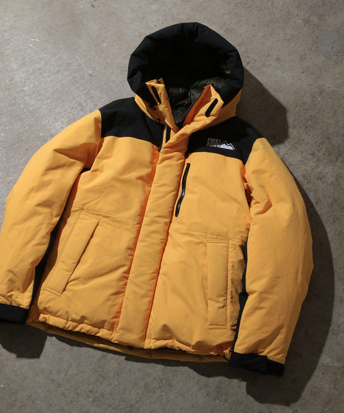 FIRST DOWN（ファーストダウン）の「【FIRST DOWN/ファーストダウン】 ダウンパーカージャケット（ダウンジャケット/コート・メンズ・ブラック/ベージュ/イエロー・M/L）」の20枚目の写真