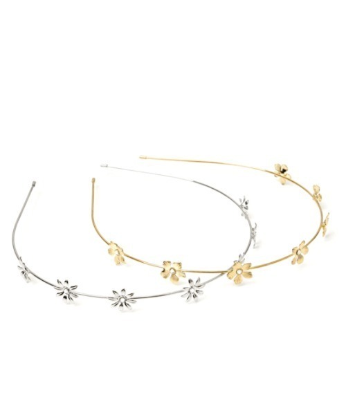 flower（フラワー）の「コロールカチューシャ（カチューシャ・レディース・シルバー/ゴールド・FREE）」の12枚目の写真