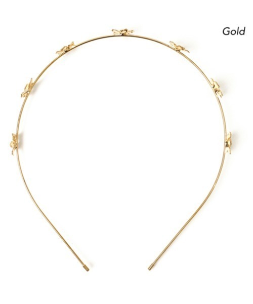 flower（フラワー）の「コロールカチューシャ（カチューシャ・レディース・シルバー/ゴールド・FREE）」の9枚目の写真