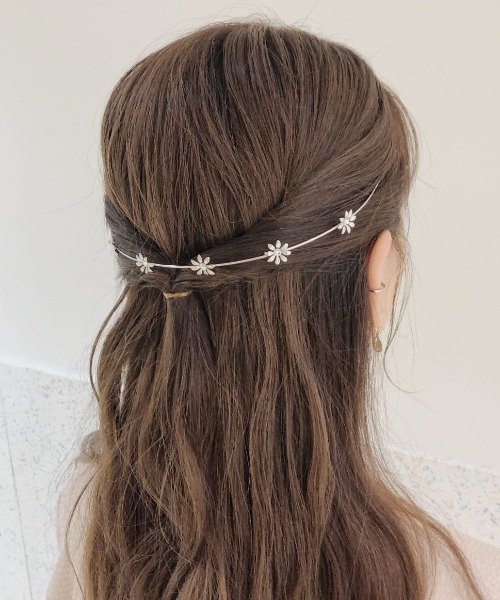flower（フラワー）の「コロールカチューシャ（カチューシャ・レディース・シルバー/ゴールド・FREE）」の14枚目の写真