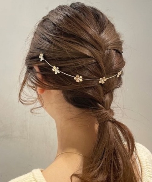 flower（フラワー）の「コロールカチューシャ（カチューシャ・レディース・シルバー/ゴールド・FREE）」の4枚目の写真