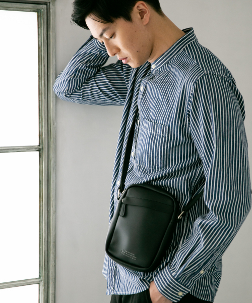 GLOBAL WORK（グローバルワーク）の「アーバンキャリーショルダー/844223（ショルダーバッグ・メンズ・ブラック/カーキ/ネイビー/チャコールグレー・FREE）」の18枚目の写真