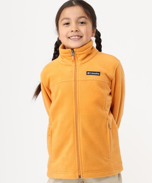 Columbia（コロンビア）の「Columbia／キッズ スティーンズマウンテンII フリース／コロンビア（ブルゾン・キッズ・ブルー/レッド/ブラウン/ヘザーチャコール/レッド系その他/グリーン/ネイビー/ブルー系その他/イエロー/グレー/レッド系その他2/ブラック/ブルーグリーン/オレンジ・XXS/XS/S/M/L）」の10枚目の写真