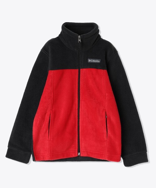 Columbia（コロンビア）の「Columbia／キッズ スティーンズマウンテンII フリース／コロンビア（ブルゾン・キッズ・ブルー/レッド/ブラウン/ヘザーチャコール/レッド系その他/グリーン/ネイビー/ブルー系その他/イエロー/グレー/レッド系その他2/ブラック/ブルーグリーン/オレンジ・XXS/XS/S/M/L）」の13枚目の写真