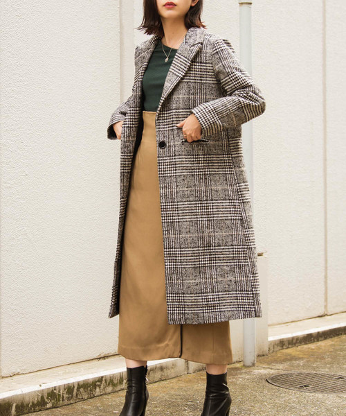 Aunt Marie's（アントマリーズ）の「AUNT MARIE'S チェックチェスター