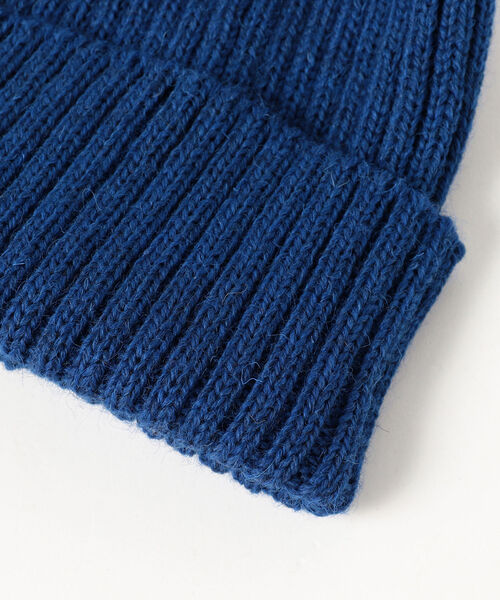 BEAMS PLUS（ビームスプラス）の「BEAMS PLUS / ウール ワッチキャップ（ニットキャップ/ビーニー・メンズ・ブラック/グレー/ベージュ/ナチュラル/オリーブ/ネイビー/ライトブルー/オレンジ・ONE SIZE）」の18枚目の写真