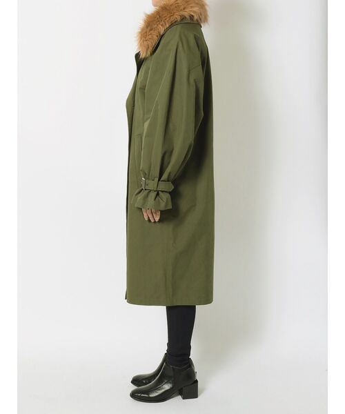 EMODA(エモダ)の「バルキーダブルコート(その他アウター・レディース・ブラック/ベージュ/カーキ・FREE)」の16枚目の写真