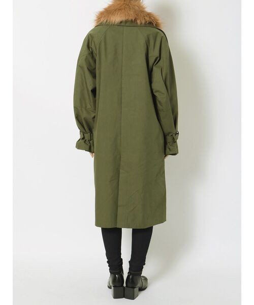 EMODA(エモダ)の「バルキーダブルコート(その他アウター・レディース・ブラック/ベージュ/カーキ・FREE)」の17枚目の写真
