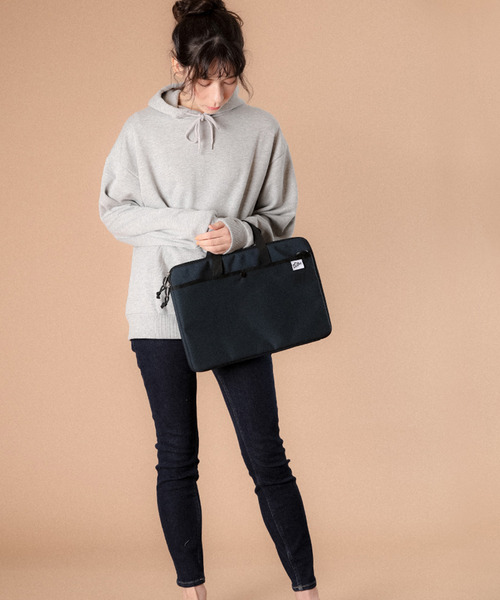 Drifter（ドリフター）の「LAP TOP CARRIER／ラップトップキャリア（ビジネスバッグ・メンズ・ブラック/カーキオリーブ/パイソン/レオパード/ブラック系/ネイビー/オリーブ/グリーン系カモフラージュ・FREE）」の5枚目の写真