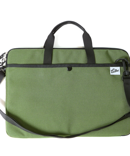 Drifter（ドリフター）の「LAP TOP CARRIER／ラップトップキャリア（ビジネスバッグ・メンズ・ブラック/カーキオリーブ/パイソン/レオパード/ブラック系/ネイビー/オリーブ/グリーン系カモフラージュ・FREE）」の19枚目の写真