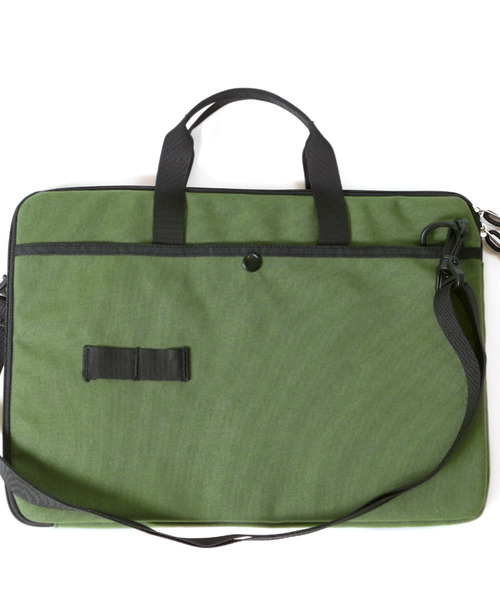Drifter（ドリフター）の「LAP TOP CARRIER／ラップトップキャリア（ビジネスバッグ・メンズ・ブラック/カーキオリーブ/パイソン/レオパード/ブラック系/ネイビー/オリーブ/グリーン系カモフラージュ・FREE）」の20枚目の写真