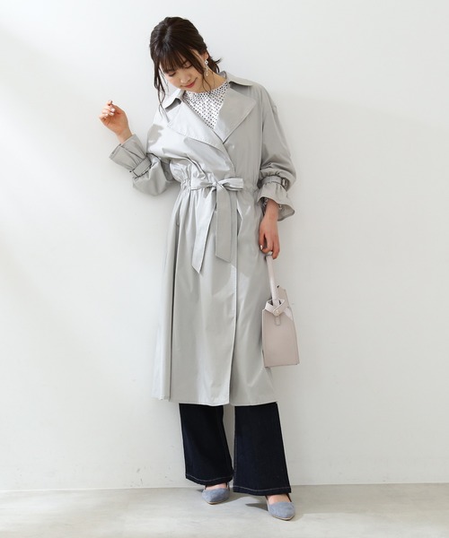 正規品 のdressing プロポーションボディドレッシング のファッション Dressing プロポーションボディドレッシング のトレンチコート ボリュームスリーブエアリートレンチコート 121 をセール価格で購入できます Proportion ジャケット アウター