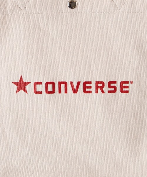 CONVERSE（コンバース）の「∴WEGO/CONVERS|別注2WAYロゴショルダー（ショルダーバッグ・メンズ・ブラック/レッド・FREE）」の9枚目の写真