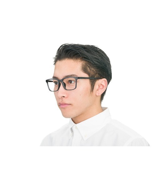 Zoff（ゾフ）の「ウェリントン型 2WAYメガネ｜Zoff NIGHT & DAY（偏光機能搭載）（メガネ・メンズ・ブラック/ブラウン/グレー/ブラウン系その他・FREE）」の6枚目の写真