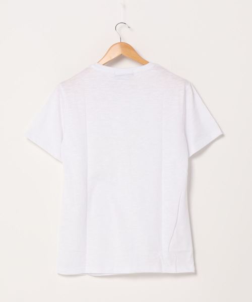 London Denim（ロンドンデニム）の「18/- TC スラブ天竺 ヘンリーネック 半袖 Tシャツ（Tシャツ/カットソー・メンズ・グレー/ネイビー/ブラック/ホワイト/ピンク・M/L/XL）」の6枚目の写真
