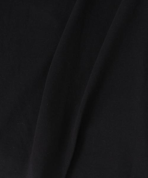 coen(コーエン)の「シルケット天竺フレアワンピース(ワンピース・レディース・ブラック/オリーブ・FREE)」の4枚目の写真