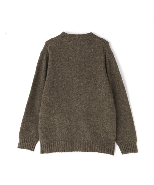 MHL. エムエイチエル ウールニットセーター サイズ2 ベージュ クルーネック MHL.（エムエイチエル）の「FELTED ROUGH WOOL（ニット/セーター