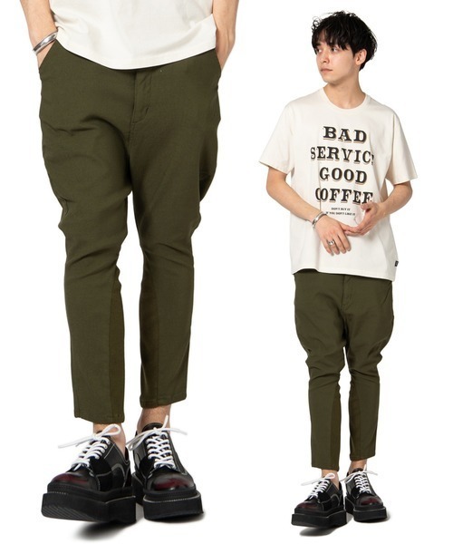 glamb(グラム)の「【glamb】Simon cropped jodhpurs pants/GB0220/P02(その他パンツ・メンズ・ブラック/カーキ・2/4/3/1/0)」の2枚目の写真