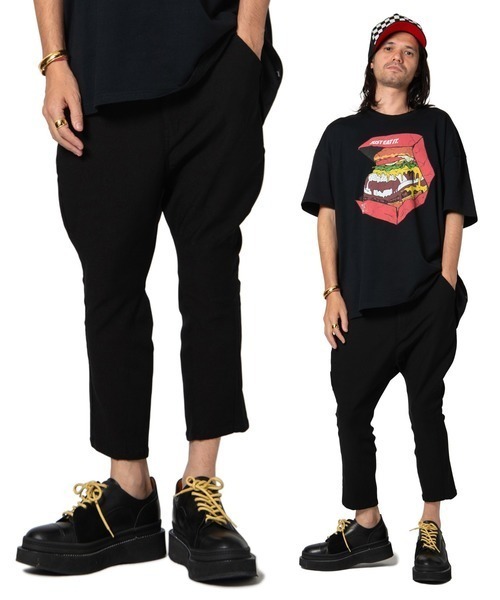 glamb(グラム)の「【glamb】Simon cropped jodhpurs pants/GB0220/P02(その他パンツ・メンズ・ブラック/カーキ・2/4/3/1/0)」の1枚目の写真