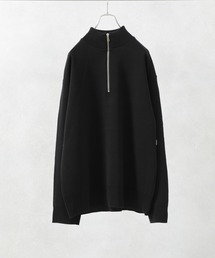 UNITED TOKYO | 【EC限定】オーバーサイズハーフジップニット/ビッグシルエット/ハイネック(ニット/セーター)