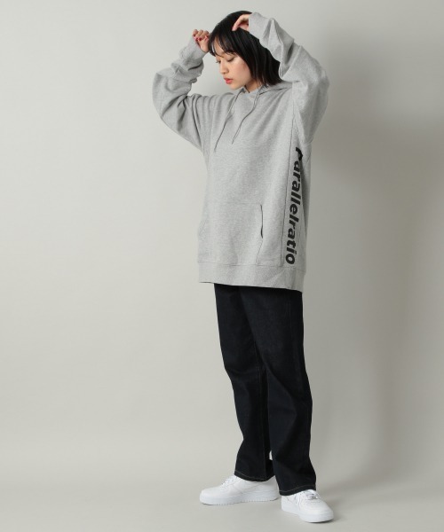 PAGEBOY（ページボーイ）の「【PAGEBOYLIM】サイドロゴフーディー（パーカー・レディース・ホワイト/ブラック/グレー・MEDIUM/X-LARGE）」の6枚目の写真