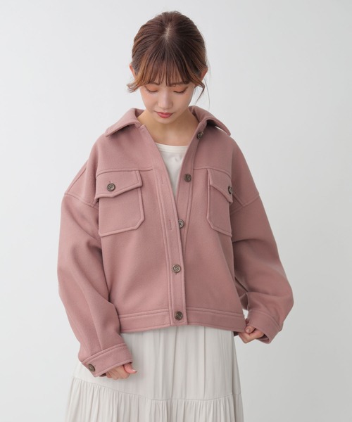 セール ニットメルトンcpo シャツ ブラウス Earth Music Ecology アースミュージックアンドエコロジー のファッション通販 Zozotown