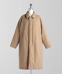 LOEFFロエフ / ステンカラーコート LOEFF｜ウール カシミヤ リバー ポンチョ ステンカラー コート