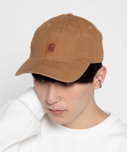 Carhartt(カーハート)の「WEGO/Carhartt ODESSA CAP(キャップ・メンズ・ダークブラウン/ブラウン/カーキ・FREE)」の3枚目の写真