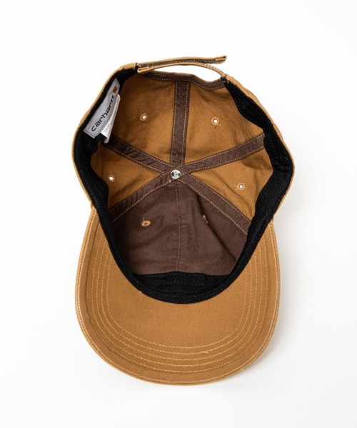 Carhartt(カーハート)の「WEGO/Carhartt ODESSA CAP(キャップ・メンズ・ダークブラウン/ブラウン/カーキ・FREE)」の6枚目の写真
