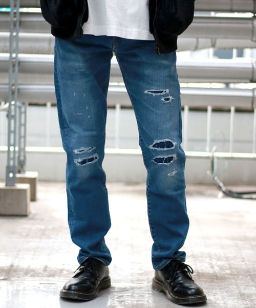 リーバイス 502 ストレッチデニム ジーンズ LEVI'S W30インチ ダーク