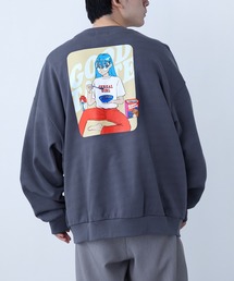 【SPOC STORE】バックプリントオーバーサイズスウェット