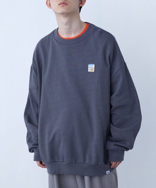 C.E CAVEMPT バックプリント　オーバーサイズ　スウェット C.E スウェット メンズ 「C.E / シーイー」cavempt OVERDYE WB