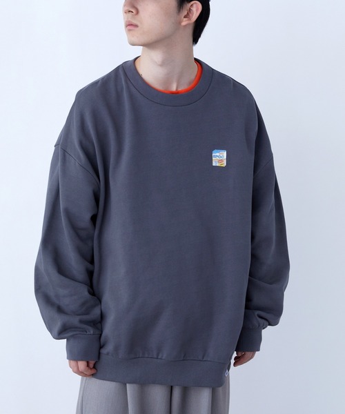 セール】【SPOC STORE】バックプリントオーバーサイズスウェット