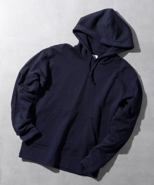 Printstar（プリントスター）の「1枚で決まる豊富カラー【Printstar】standard pull over foodie / 9.7オンス スタンダード プルオーバー パーカー 裏毛 裏パイル フーディー 00188（パーカー・レディース・ホワイト/ブラック/グレー/オートミール/ブルー/パープル/グリーン/ピンク/イエロー/ネイビー/ライトベージュ/スモークピンク/ライトブルー/バーガンディー/レッド/ダークグリーン・S/M/L/XL/2XL）」の9枚目の写真