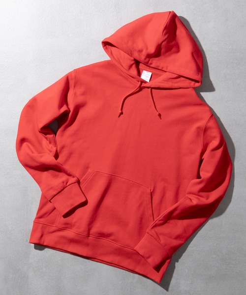 Printstar（プリントスター）の「1枚で決まる豊富カラー【Printstar】standard pull over foodie / 9.7オンス スタンダード プルオーバー パーカー 裏毛 裏パイル フーディー 00188（パーカー・レディース・ホワイト/ブラック/グレー/オートミール/ブルー/パープル/グリーン/ピンク/イエロー/ネイビー/ライトベージュ/スモークピンク/ライトブルー/バーガンディー/レッド/ダークグリーン・S/M/L/XL/2XL）」の15枚目の写真