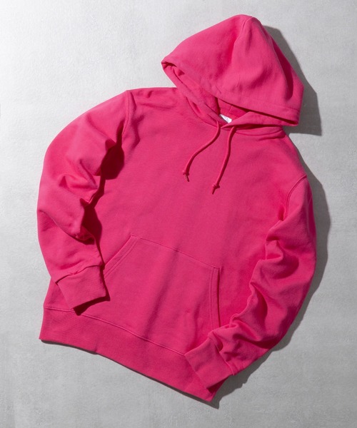 Printstar（プリントスター）の「1枚で決まる豊富カラー【Printstar】standard pull over foodie / 9.7オンス スタンダード プルオーバー パーカー 裏毛 裏パイル フーディー 00188（パーカー・レディース・ホワイト/ブラック/グレー/オートミール/ブルー/パープル/グリーン/ピンク/イエロー/ネイビー/ライトベージュ/スモークピンク/ライトブルー/バーガンディー/レッド/ダークグリーン・S/M/L/XL/2XL）」の14枚目の写真